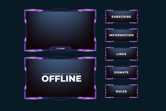 Download Modern Gaming Screen Interface Vector - Gaming Collection