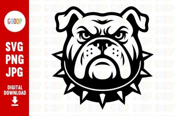 Download Bulldog Head Mascot PNG - Premium Resources