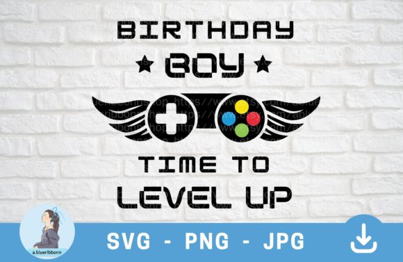 Download Birthday Boy Time to Level Up Gaming SVG - Gaming Collection